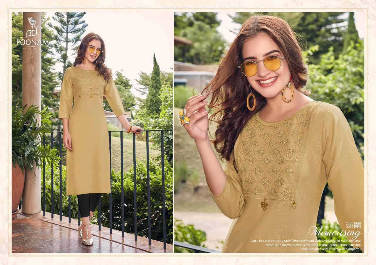 Poonam Designer Asiana Vol-3 Kurti Sets Poonam Designer Asiana Vol-3 Kurti Sets